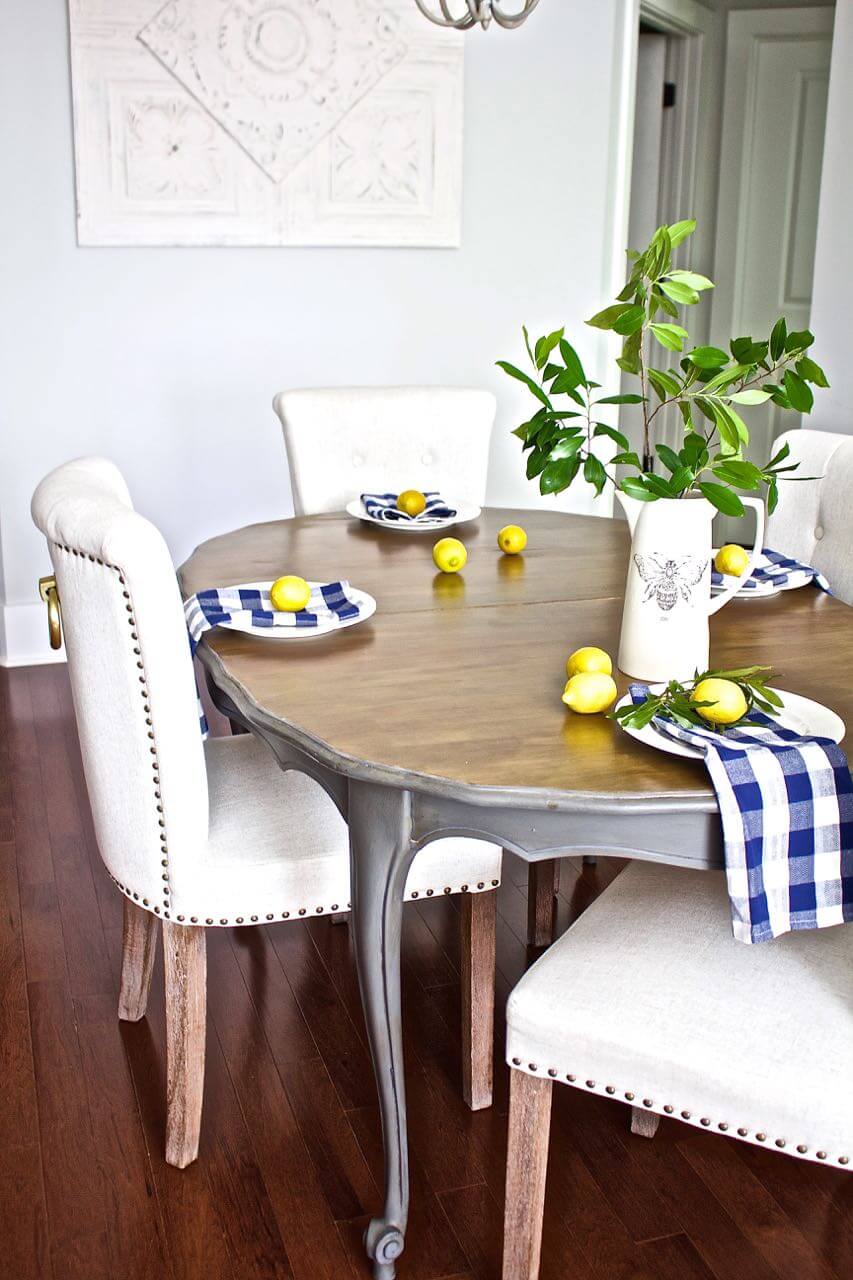 diy dining table makeover ideas