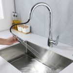Kitchen with a Faucet Featuring a Convenient Sprayer缩略图