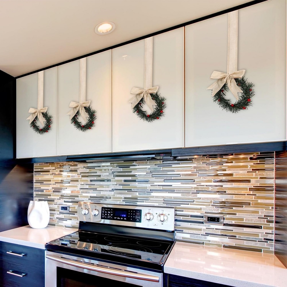 holiday kitchen cabinet