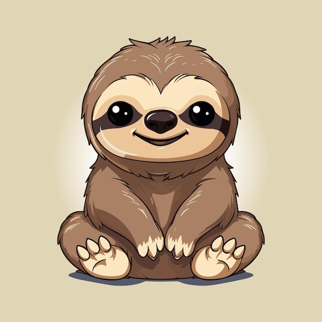 Cute sloth