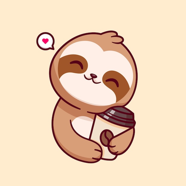 Cute sloth