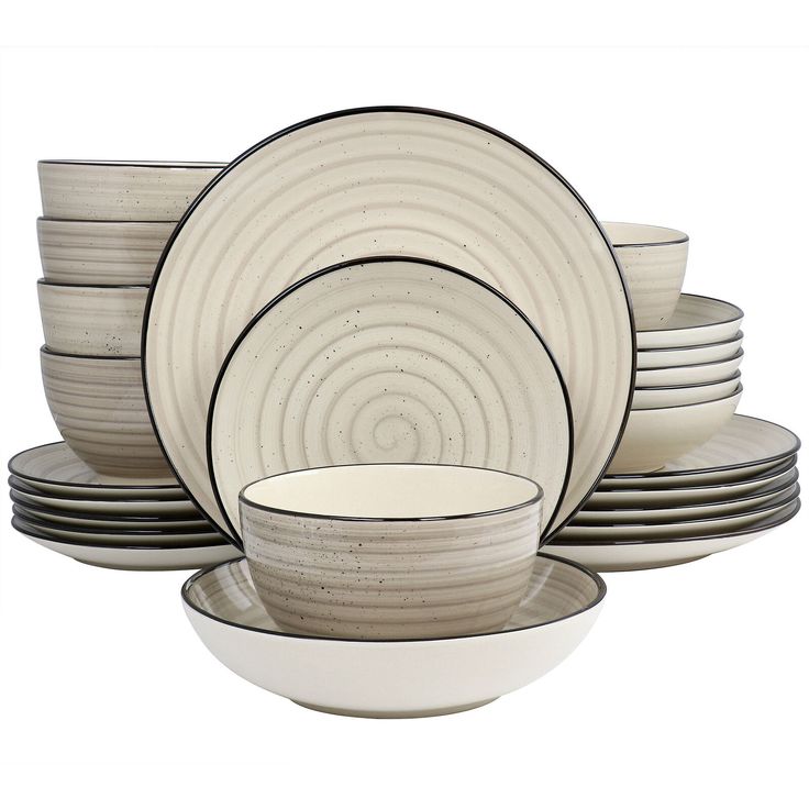 stoneware tableware sets