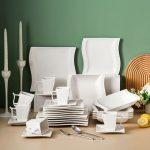 square tableware