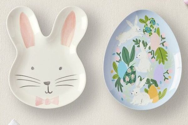 Rabbit dinner plate