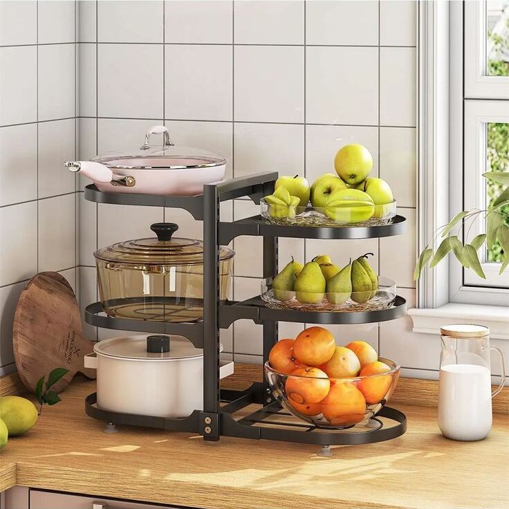 6-layer Pot And Lid Sorting Rack Bracket