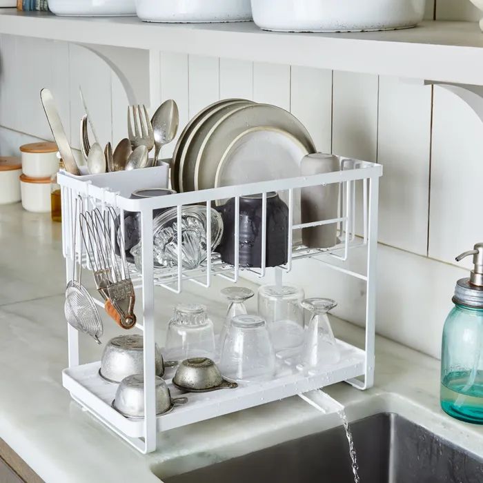 Kitchen utensil rack