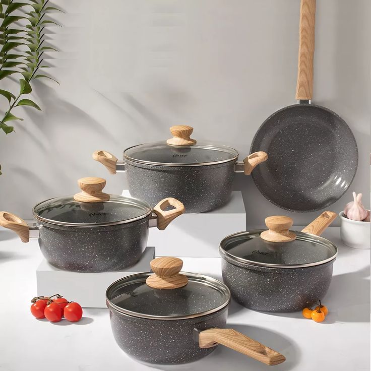 Genuine stone cookware